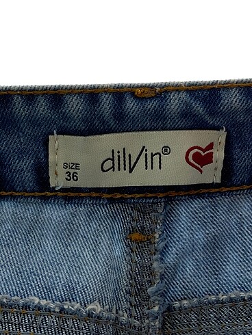 36 Beden mavi Renk Dilvin Skinny %70 İndirimli.