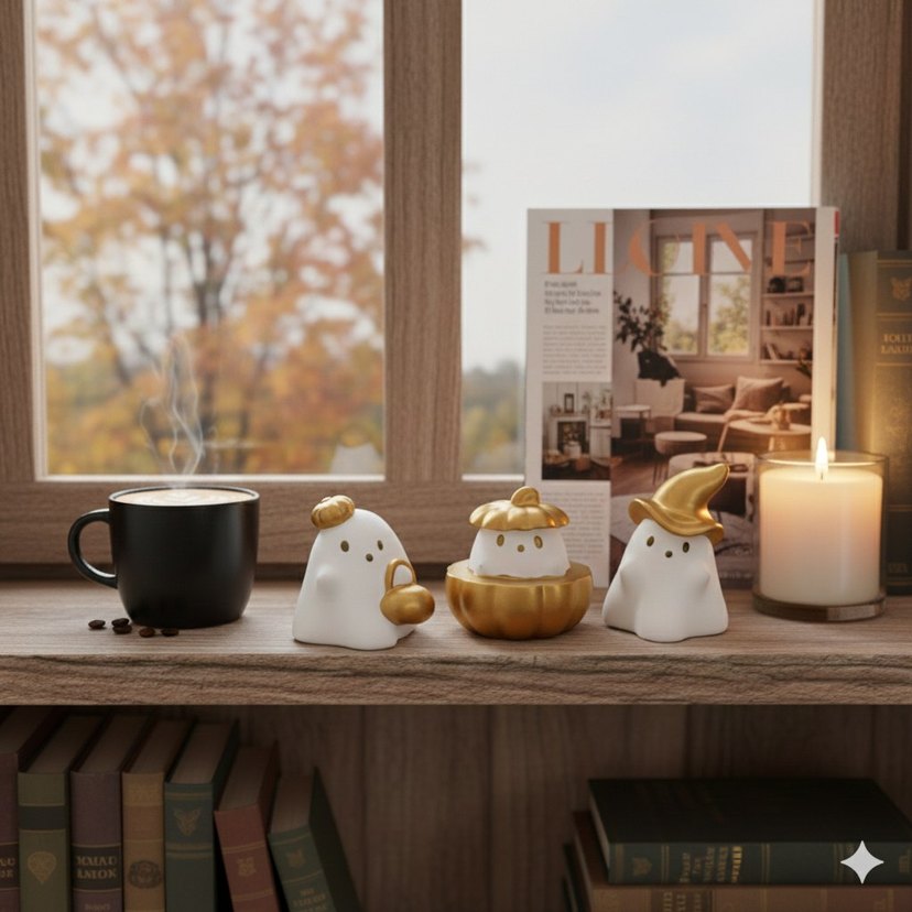 3'lu Dekoratif Minimal Balkabagi Seti - Görsel 5