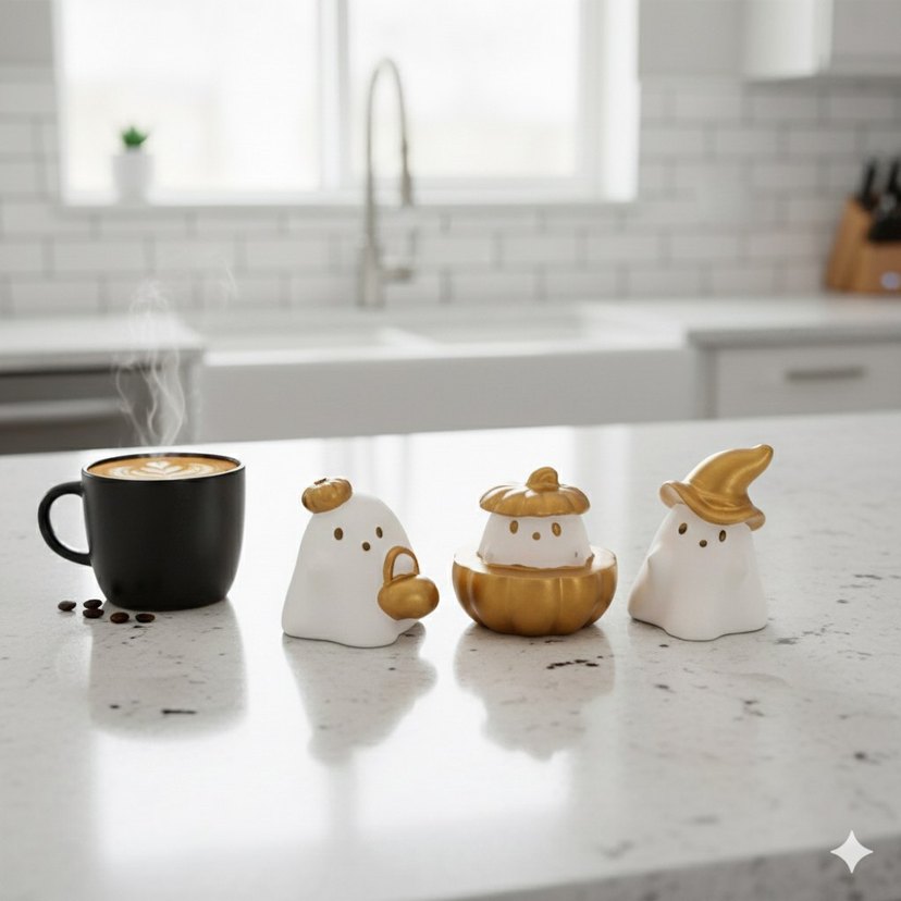 3'lu Dekoratif Minimal Balkabagi Seti - Görsel 3