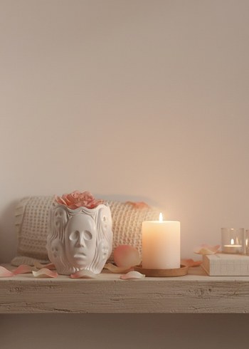 Ghost Face Minimal Dekoratif Organizer - Görsel 8