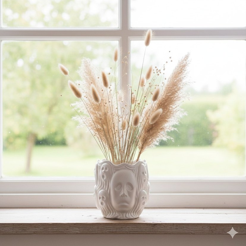 Ghost Face Minimal Dekoratif Organizer - Görsel 4