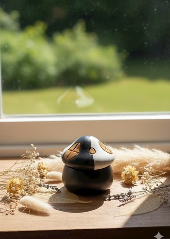 Dekoratif Duzenleyici Kapakli Mantar - Görsel 9