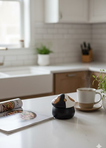 Dekoratif Duzenleyici Kapakli Mantar - Görsel 8