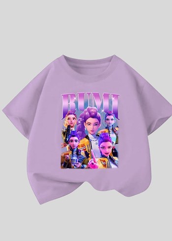 5-14 Yas Aralığı Huntrix Unisex Tshirt - Görsel 2