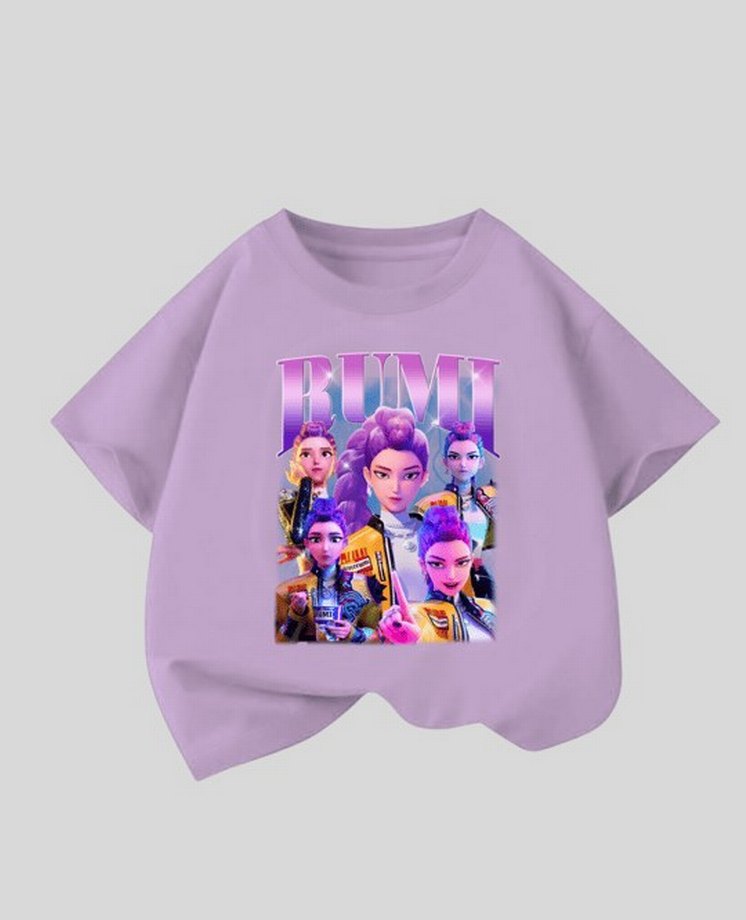 5-14 Yas Aralığı Huntrix Unisex Tshirt - Görsel 2