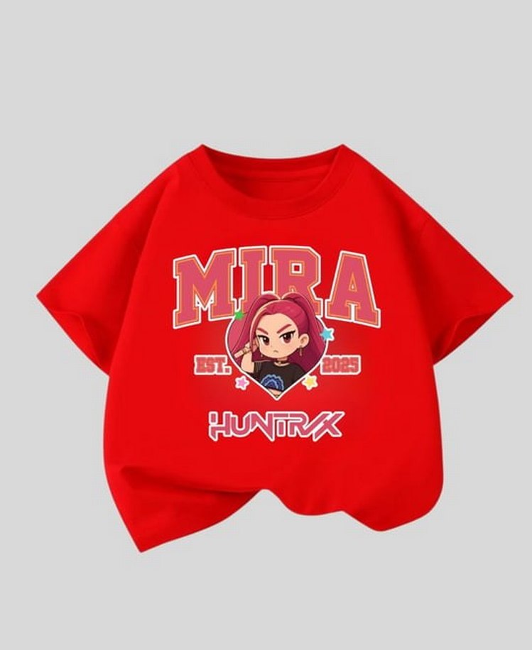 5-14 Yaş Araligi Huntrix Unisex Tshirt - Görsel 3