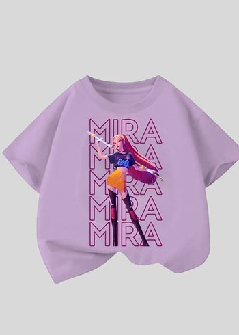 5-14 Yas Aralığı Huntrix Unisex Tshirt - Görsel 3