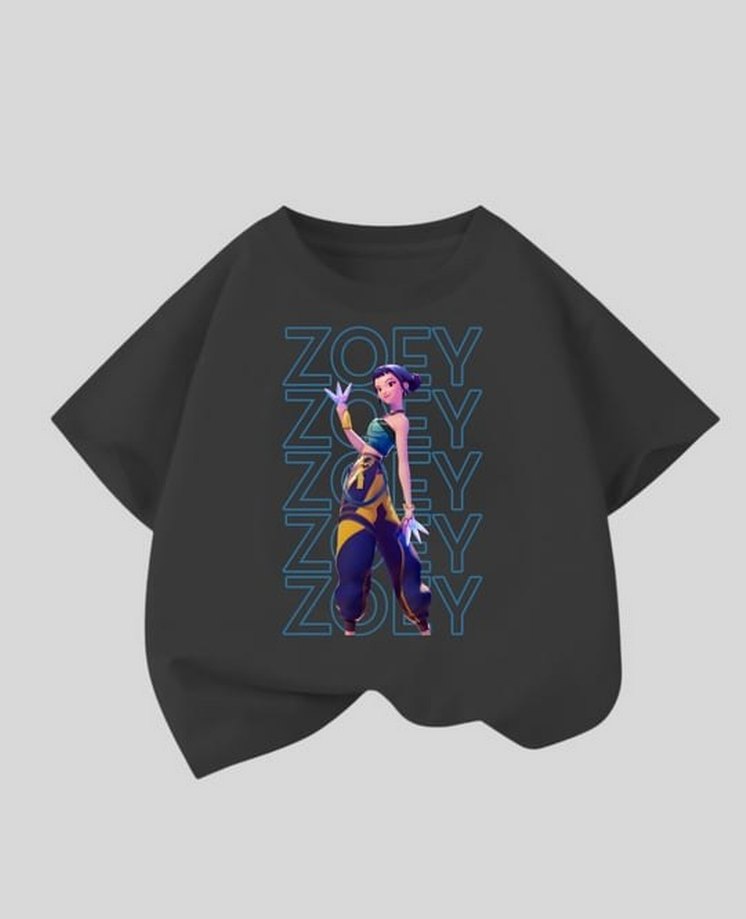 5-14 Yas Aralığı Huntrix Unisex Tshirt - Görsel 2