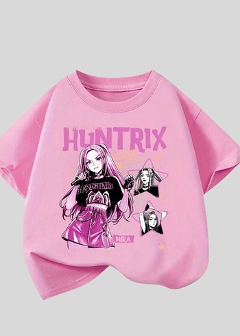 5-14 Yaş Araligi Huntrix Unisex Tshirt - Görsel 4