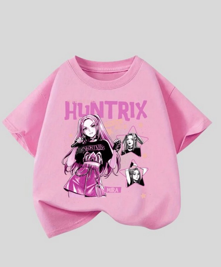 5-14 Yaş Araligi Huntrix Unisex Tshirt - Görsel 4