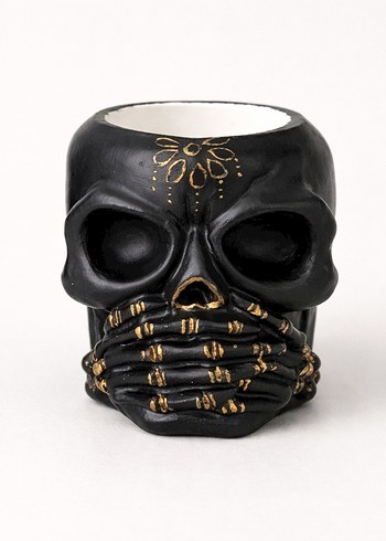 Karanlık Siyah Kafatası Figürin Seti - Görsel 8