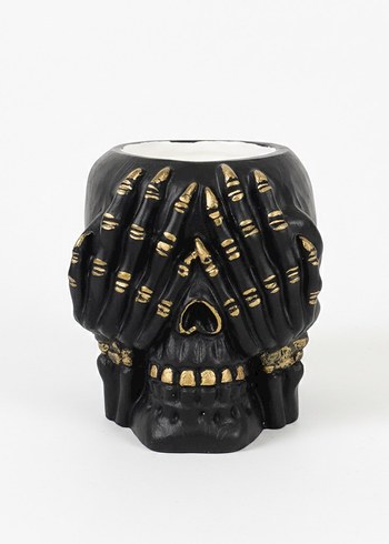 Karanlık Siyah Kafatası Figürin Seti - Görsel 9