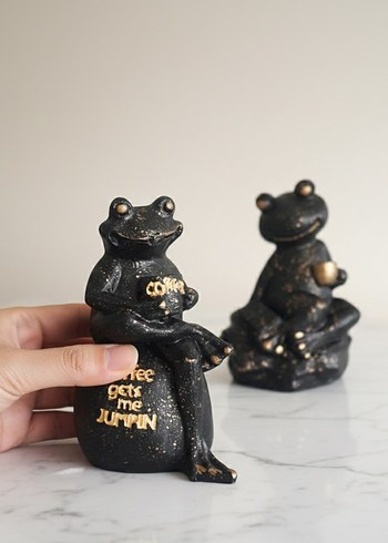 2'li Coffe3 Frog Set - Görsel 4