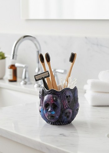 Mor Karanlık Temalı Dekoratif Figürin - Görsel 2