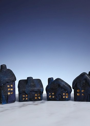 4'lu Galaksi Gece Temali Minimal Ev - Görsel 2