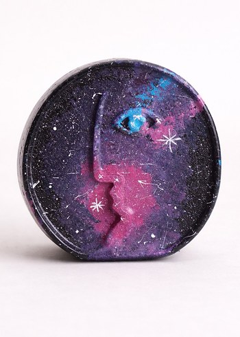 Galaksi Temalı 4'lu Soyut Yuz Set - Görsel 2