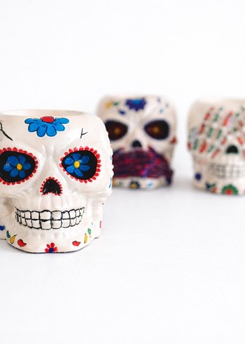 Meksika Stili Uclu Kurukafa Seti - Görsel 2