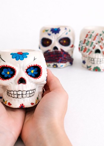 Meksika Stili Uclu Kurukafa Seti - Görsel 3