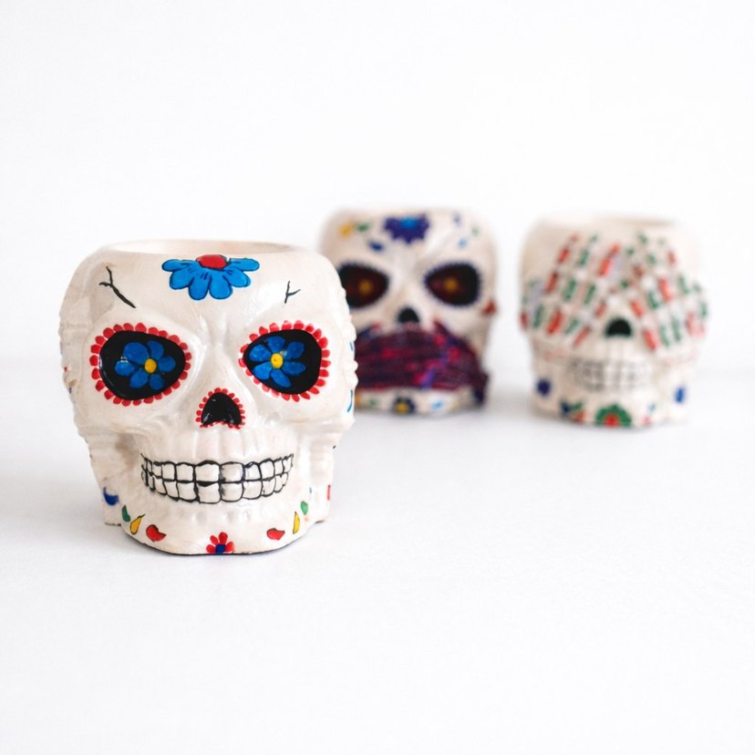 Meksika Stili Uclu Kurukafa Seti - Görsel 2