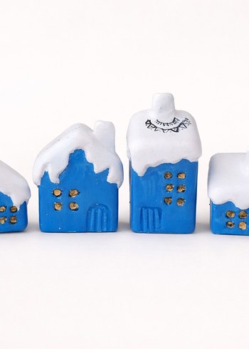 Iskandinav 4'lu Minimal Ev Seti - Görsel 4