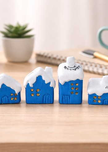 Iskandinav 4'lu Minimal Ev Seti - Görsel 3