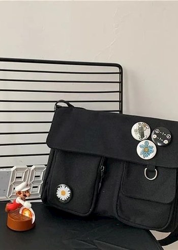 Beden Harajuku Unisex Cepli Postaci Çanta
