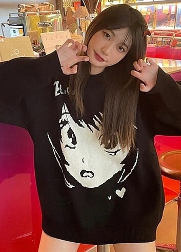  Anime Girl Harajuku Vintage Kazak 