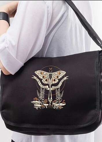 Butterfly Mushrooms Unisex Poataci Canta