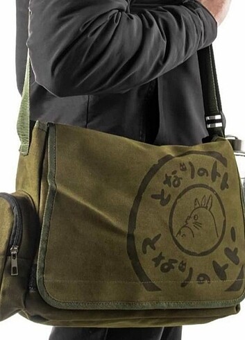 Totoro Unisex Postacı Çantası 