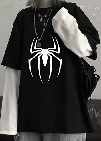 Spider Unisex Uzun Kollu Tişört 