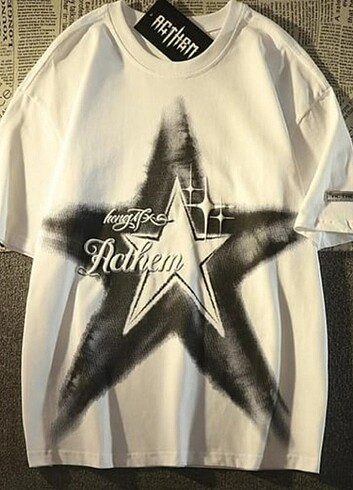 Y2K Star Unisex Oversize Tshirt 