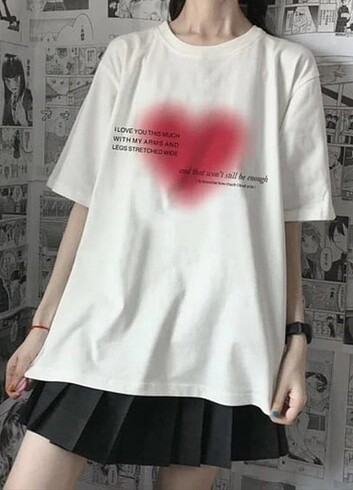 Aesthetic Heart Unisex Oversize 