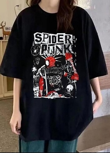 Spider Punk Unisex Oversize 