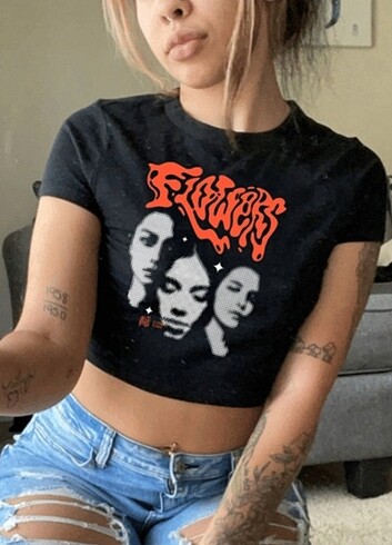 Y2K Girls Crop