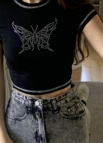 Ters Dikis Tasli Butterfly Crop