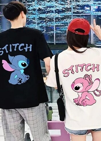 Stitch Baskili Unisex Oversize Tshirt 