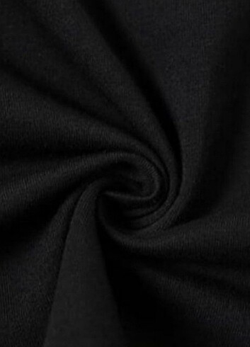 l Beden siyah Renk Stitch Baskili Unisex Oversize Tshirt 
