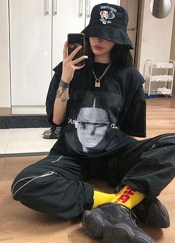Diğer Betty Boop Bucket Unisex Balıkçı Şapka