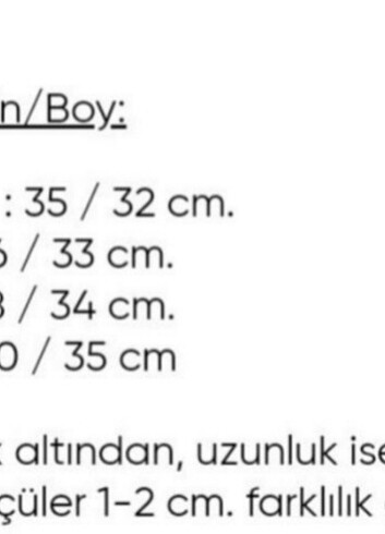 m Beden BEDENLER MEVCUT YENI ILAN ACIYORUZ 