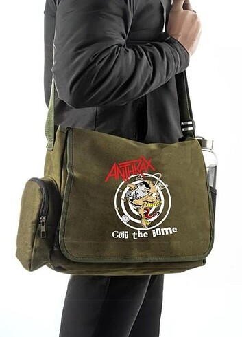 Anthrax Unisex Postaci Çanta 