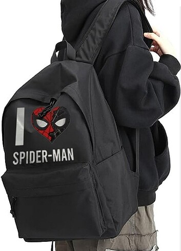 I Love Spiderman Streetwear Sırt Çantası 