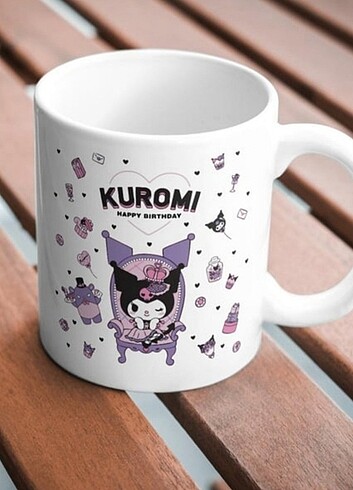 Kuromi Baski Kupa Bardak 