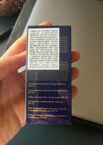 Beden Estee Lauder Double Wear SPF20 Fondöten 30ml