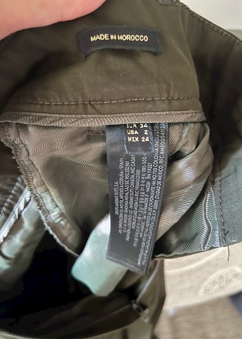 Massimo Dutti Koyu yeşil Kadın Pantolon