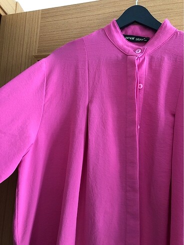 36 Beden pembe Renk Tunik