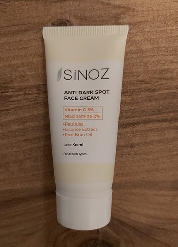 Sinoz Leke kremi 