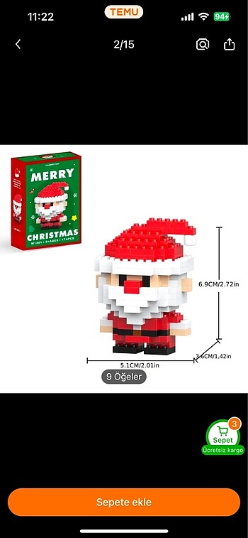 Beden Renk Mini Lego