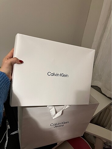 Calvin Klein Calvin klein düz çanta ve boş kutu