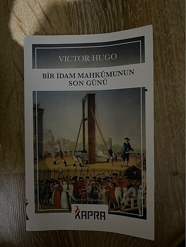 bir idam mahkumunun son günü victor hugo