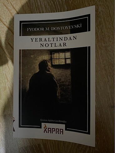 yeraltından notlar dostoyevski